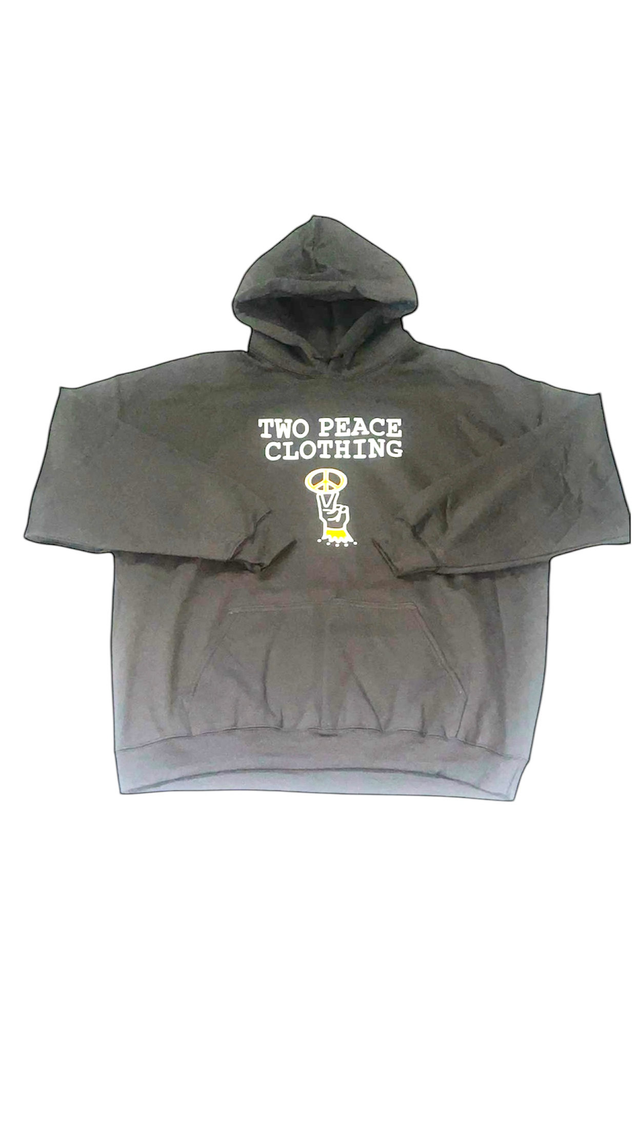 Original Charcoal Two Peace Hoodie