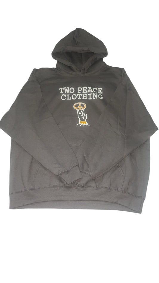 Original Charcoal Two Peace Hoodie